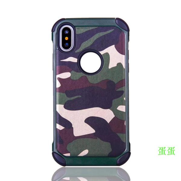 Iphone X camouflage silicone case, protective case for Iphone X, camouflage silicone case for Iphone X