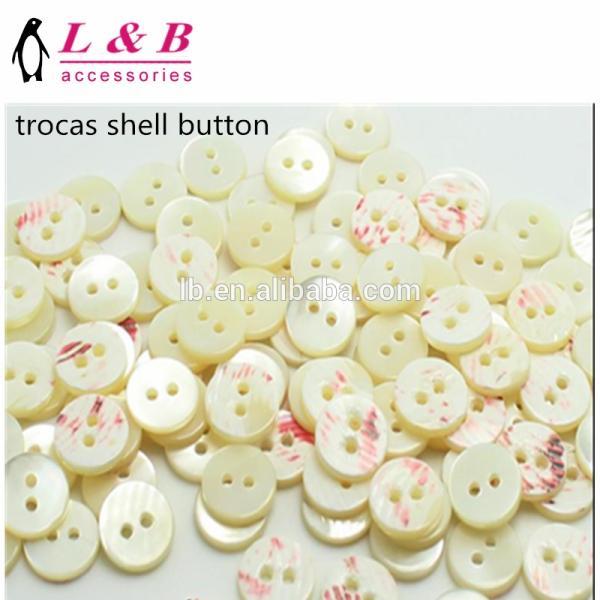 popular high quality 2holes ayoya natural shell button river shell button
