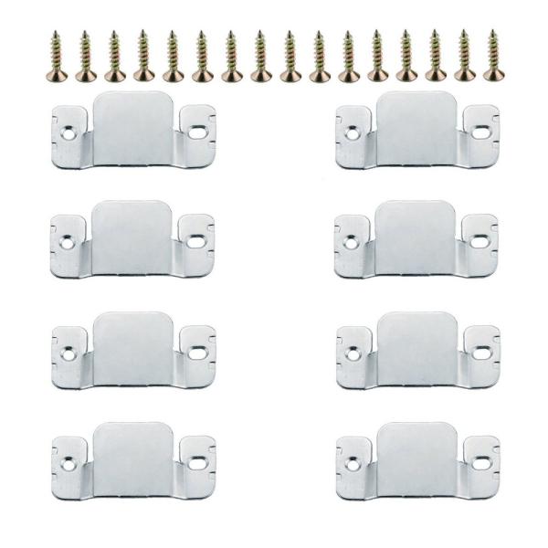 Single-side Bracket Universal Interlocking Sofa Bed Hardware Connector with Screws