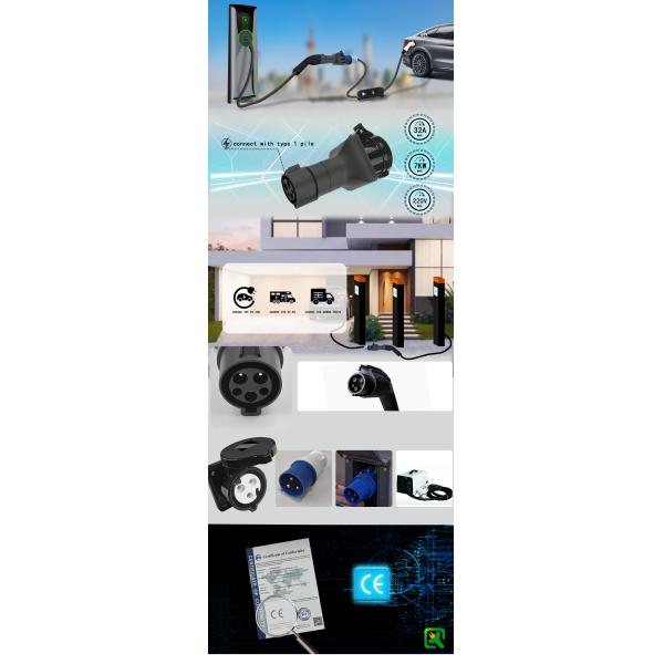 Energy Electric Vehicle Charging Adapter Type1 Standard Pile Conversion for Electric Cars