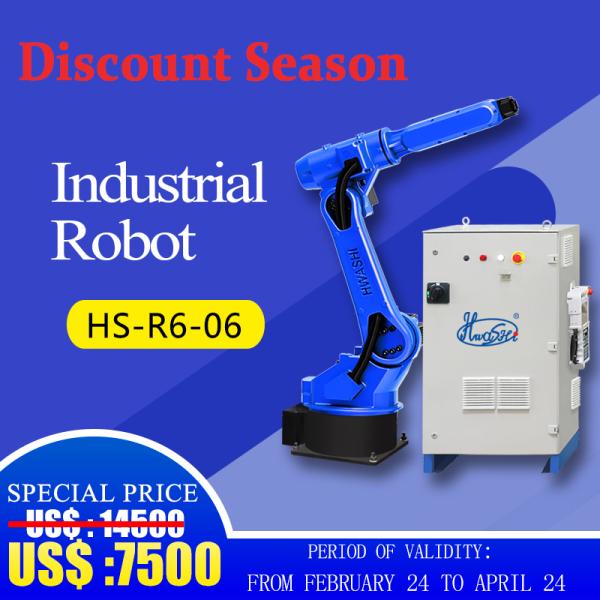 6 Axis Automatic Aluminium Welding Robot robot ，6 axis for Car Radiator