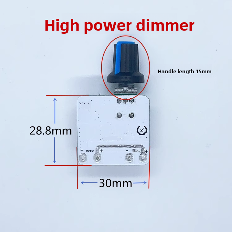 LED Constant Voltage Dimmer Module Switch Board Brightness Knob Adjust Table Lamp Light bar Live Fill Light Advertising Words
