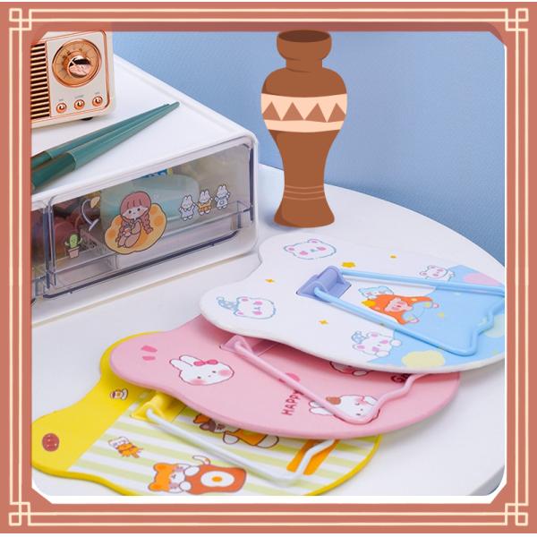 Mini Round Custom Pocket Heart Shaped Adjustable Light Makeup Mirror for Lady Dressing