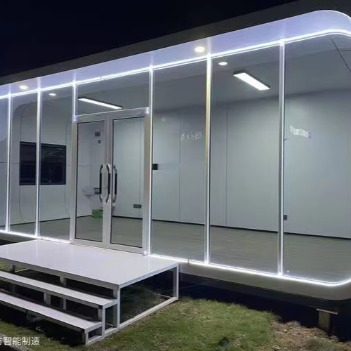 High-temperature Resistant, Soundproof, High-end Mobile apple Pod Capsule Container House, apple Warehouse Vessel House