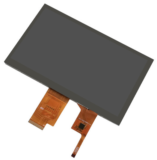 1024x600 Liquid Crystal Display Panel 300cd/m2 Luminance 7inch With Capacitive Touch