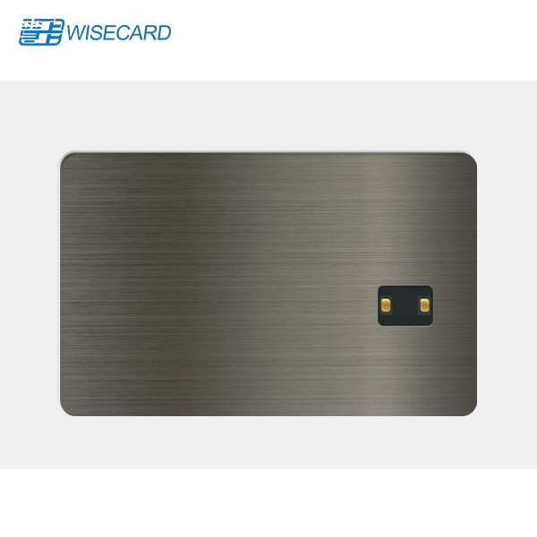Data Transfer Contactless Metal Card PVC ABS PET Material 144 Bytes