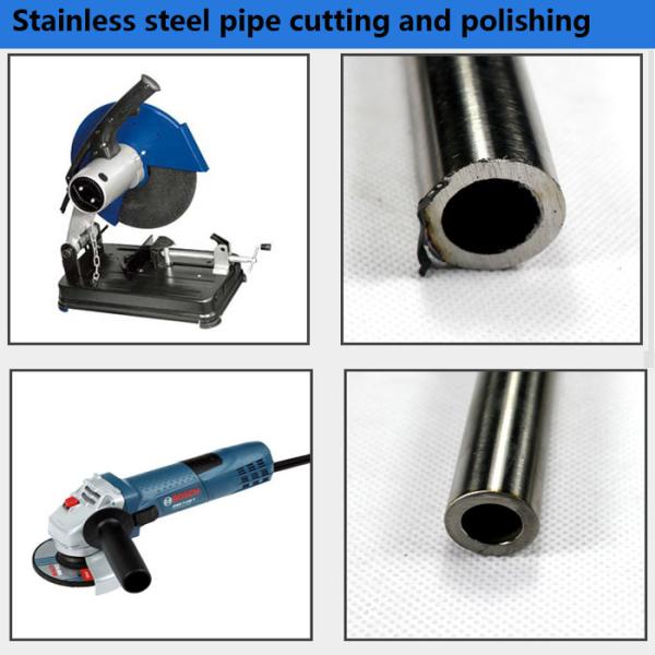 ASTM A312 SS 304 Pipe Mill 180 HL Finish 6 Meter Length For Machinery Decoration