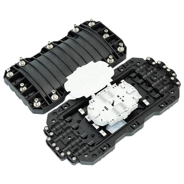 4 In 4 Out Inline 48 Cores Closure Fiber Optic Ip68 Underground