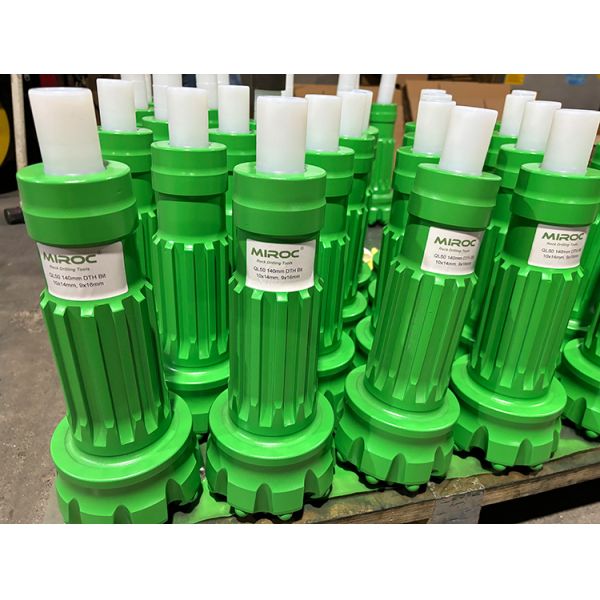 High Pressure DTH Button Bits 140mm QL50 Hammer For Water Well Mining With Tungsten Carbide Mining