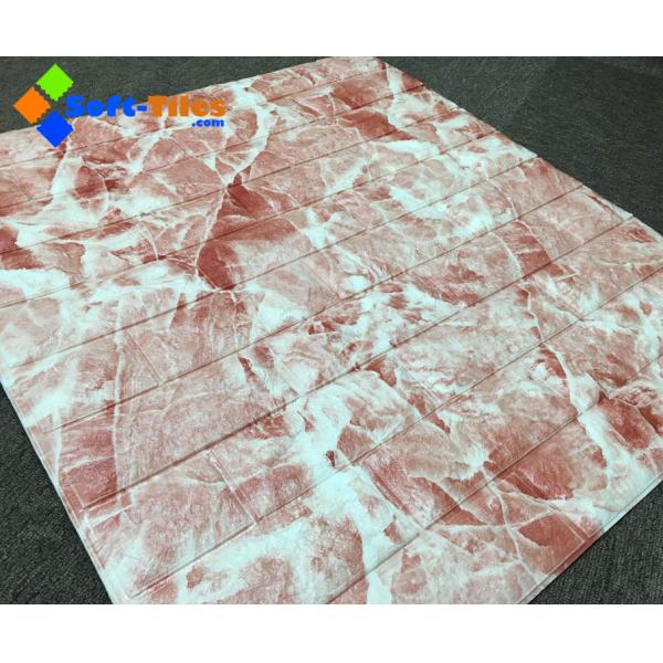 770*700mm 3d Embossed Brick Stone Wall Sticker