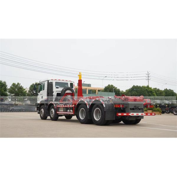Sinotruk Large Capacity Hook Lift Garbage Truck Heavy Duty Garbage Transport Truck 8x4