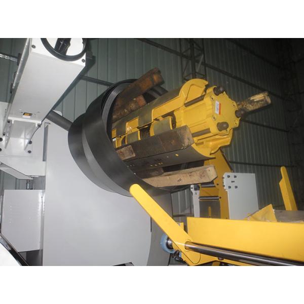 Low Noise Roll Feeder Machine , Decoiler Machine Metal Coil Die Processing