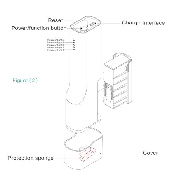 Quick Drying Ink Portable Semi-automatic Mini Inkjet Printpen for Industrial Printing