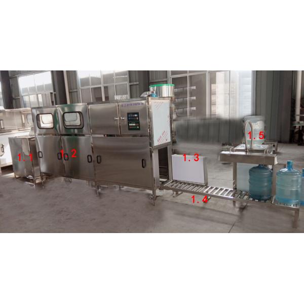 200BPH 5 Gallon Bottling Machine With Overflow Valve