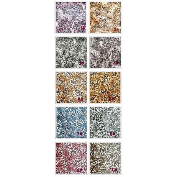 Wholesale Pvc Leopard Printed Synthetic Artificial Leather for Bag Notebook Phone Shell Table Mat Faux Leather Fabric