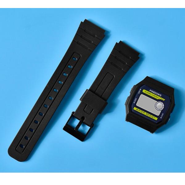 Custom 20mm Simple Stylish Smart Watch Case TPU Durable With Brushed Bottom Cover