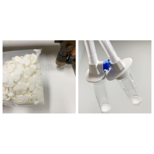 Auto Air Stop PES Membrane Disc Filter For Infusion Sets