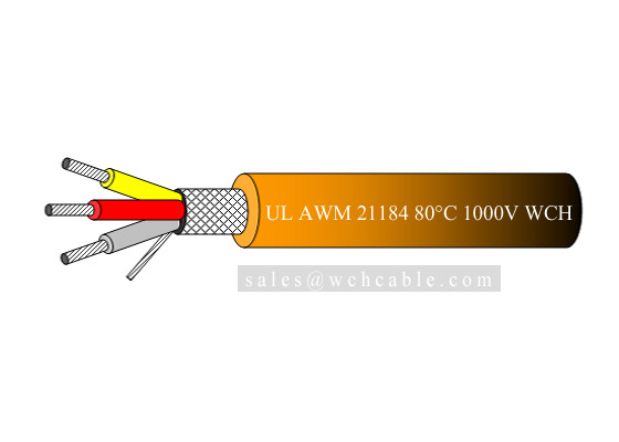 UL21184 Durable Elastomer TPE Industrial Control Cable