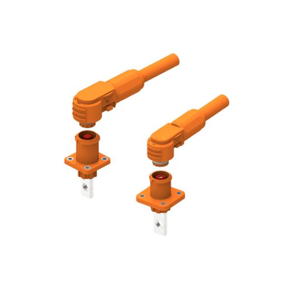 250A High Current Power High Voltage Electrical Connectors Touchproof