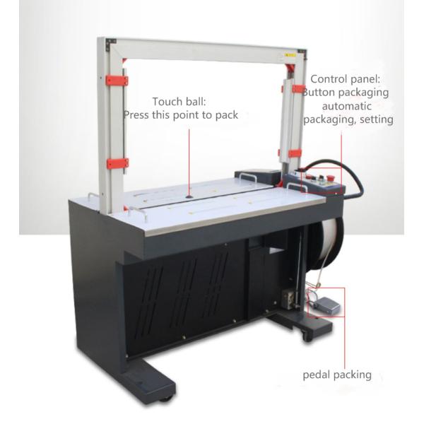 Chemical Packaging Type Cartons Strapping Machine for Automatic PP PET Belt and Pack