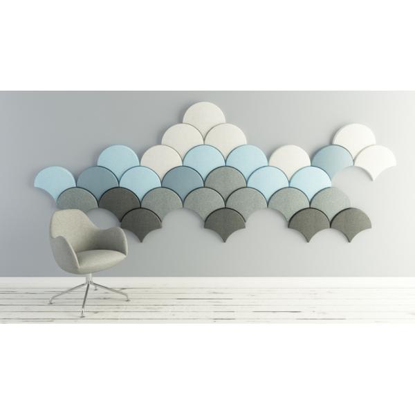 100% Polyester Fiber Acoustic Panel Wall Decoration Soundproof Board