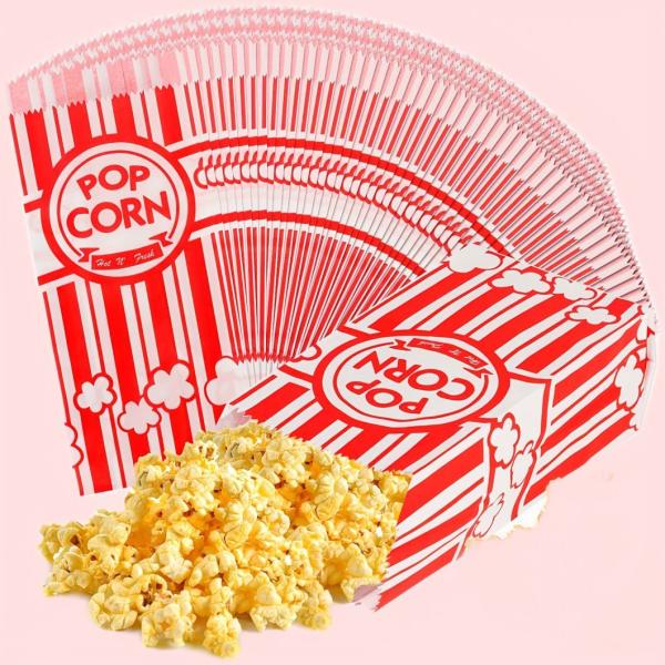 Customized Logo Paper Popcorn Bucket and Box for Customized Packaging Solutions