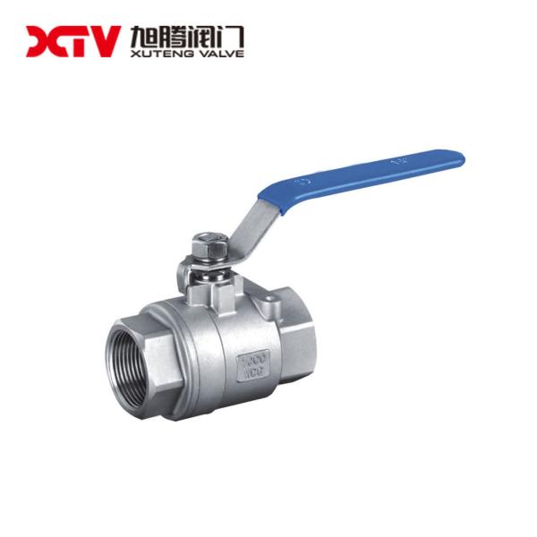 2PC BSPT Internal Thread Forged Steel Material with Channel Straight Through Type