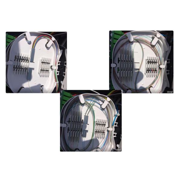 Multicore Splice Wall Mount Fiber Enclosure Overhead Drop Cable Anti Rusting