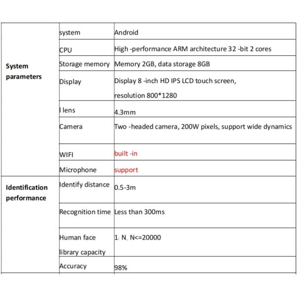 Facial Recognition ESD Swing Turnstile Gate
