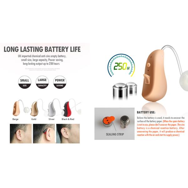 Waterproof Digital Hearing Amplifier Price / OEM Supported Ear Hearing Aid