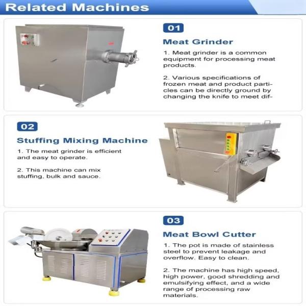 Electric Industrial Sausage Maker Machine Fast Speed For Meat Processing Plants