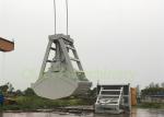 Clamshell Unloading Grab Bucket with wireless remote control material handling