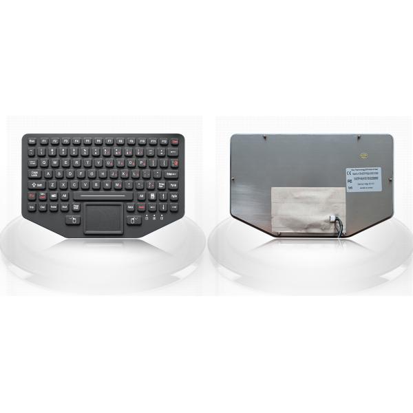 Rugged Illuminated Backlit EMC Keyboard Vandal Proof And Waterproof