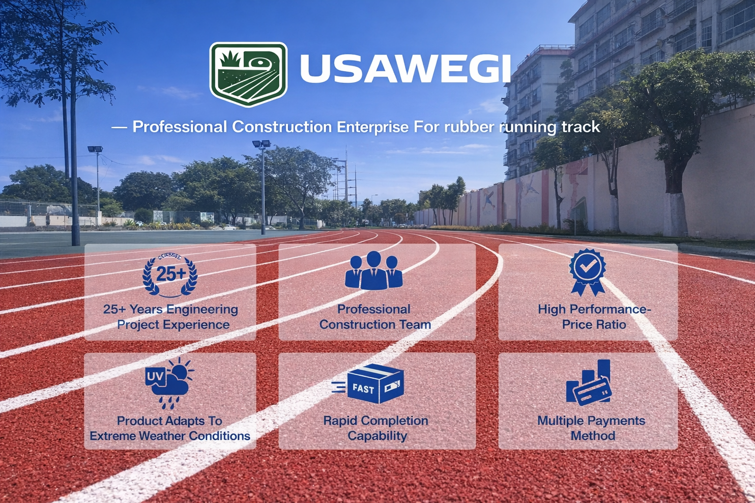 Professional Shock Absorption Running Track Joint Protection Impact Reducing Athletic Surface