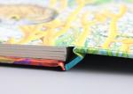 Oil Varnishing Hardcover Childrens Board Books Square Spine With Gloss
