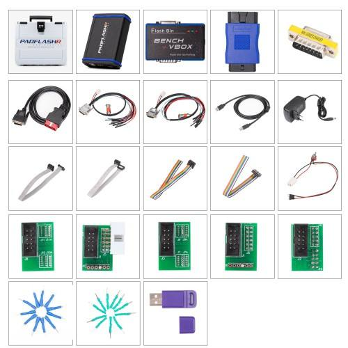 ECU TCU Programmer PADFLASH Full Version with Bluetooth and Checksum Support for Automotive Diagnostics