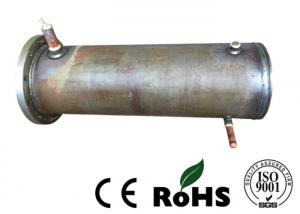 Quality Precision Air Cooled Condenser , Tube And Tube Heat Exchanger For Refrigeration Unit for sale
