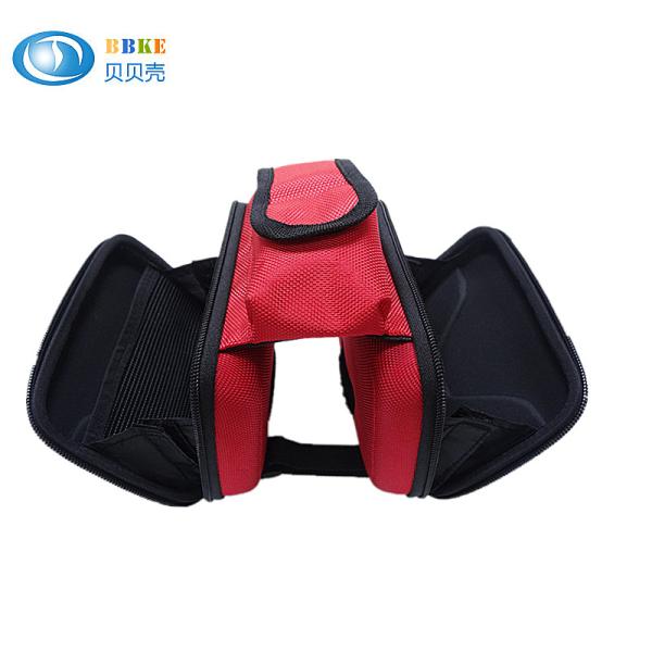 Cycling Frame Front Tube Bicycle Eva Hard Case 1680D Polyester Waterproof