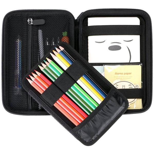 Waterproof EVA Pencil Case Featuring 3D Printing Hard Shell Stylish Design with Multiple Color Options and Customizable Size