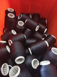 Quality Black 108D/2 Polyester Embroidery Thread For High Speed Embroidery Machine for sale
