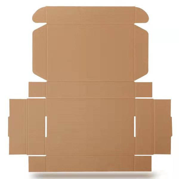 Bulk Cheap Custom Logo Blank Kraft Cardboard Paper Boxes For Packaging