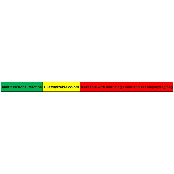 Custom Multi Functional Pet Leash Hands Free Dog Leash And Collars Set