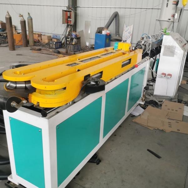 Plastic Single Corrugated Pipe Extruder Machine with Estimated Delivery Time Shipping Cost