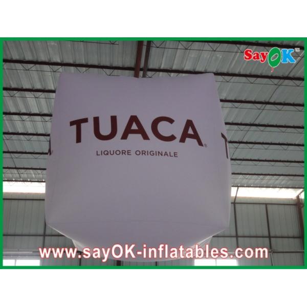 Custom PVC Inflatable Lighting Decoration Led Light Cube For Advertising