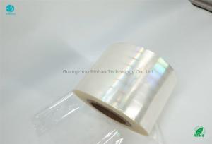 Quality Shrink Holographic Cigarette Film Roll Glossiness High BOPP Label Security Laser Printing for sale
