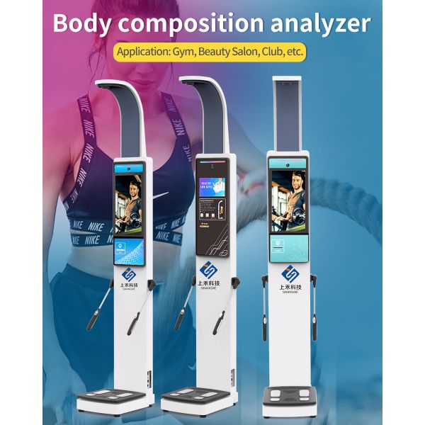 New Body Composition Analyzer 8 Electrode Bioelectrical Impedance Analysis Full Body Fat Analyzer Machine