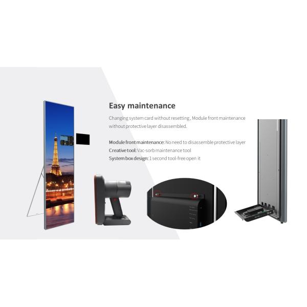 Custom Led Display Panels P1.8 Led Poster Video Display Random Android Touch