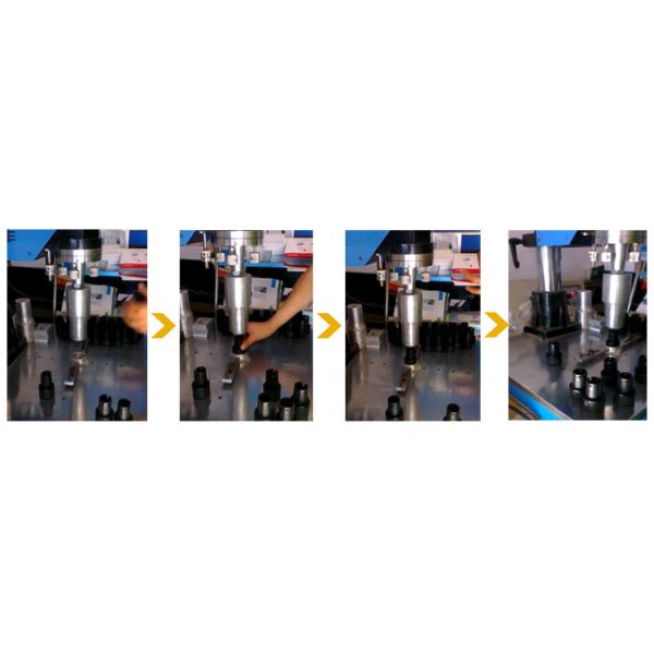 Air Filter Production Line 200mm Ultrasonic Welding Machine