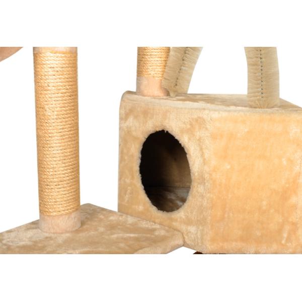 Solid Wood Climbing Frame H158CM Cat Scratching Products