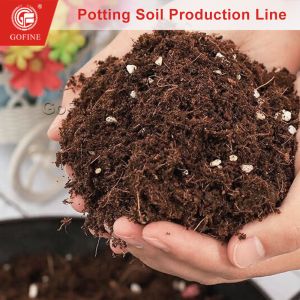 Growing Medium Production Line Potting Mix Processing Machine